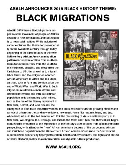 Black migrations 2019